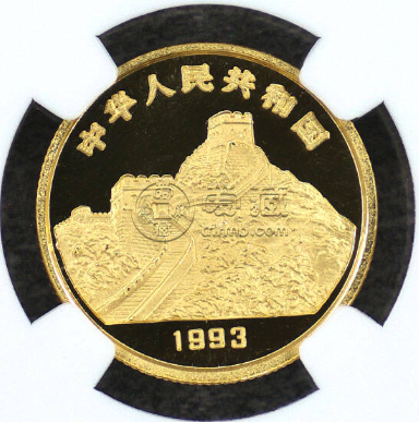 衡山金幣價格   1993年衡山1/4盎司金幣市場價格