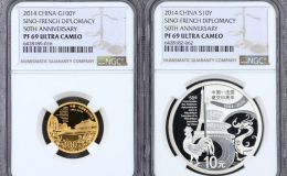 中法建交50周年金銀幣價(jià)格 2014年中法建交50周年金銀幣收藏價(jià)值