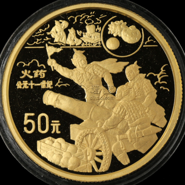 火藥金幣價格   1995年1/2盎司火藥金幣值多少錢