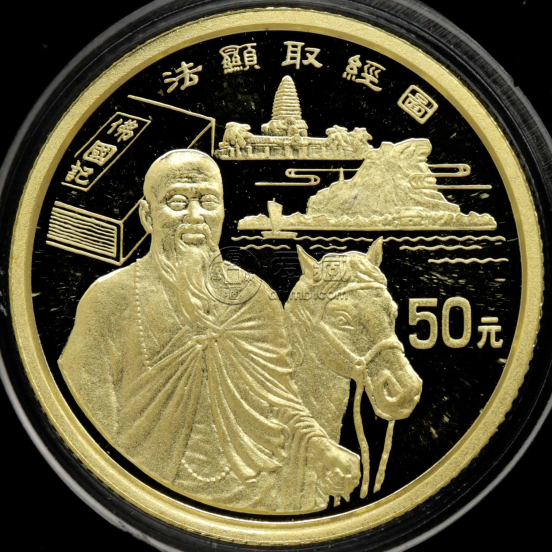 法显取经图金币价格    1/3盎司法显取经图金币市场价格