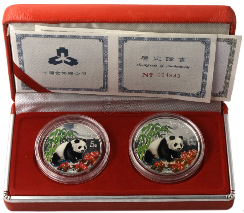 1997年熊猫彩银币价格   1997年熊猫彩银币投资价值