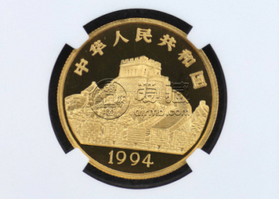 编钟金币价格 1994年1/2盎司古代科技第3组编钟金币最新价格