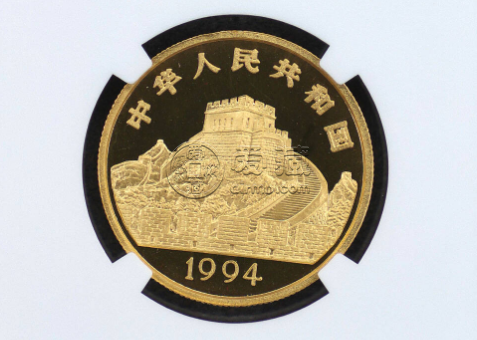 編鐘金幣價格 1994年1/2盎司古代科技第3組編鐘金幣最新價格