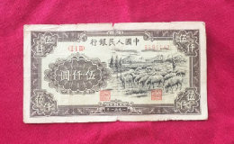 烏?；厥张f版人民幣價格 哪里回收老紙幣