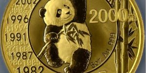 熊猫金币发行30周年5盎司金币价格    2012年5盎司熊猫金币金币 多少钱