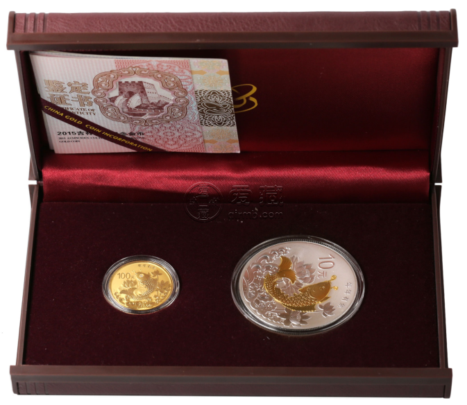 年年有余金銀幣價(jià)格   2015年吉祥文化年年有余金銀幣多少錢