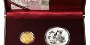 瓜瓞绵绵金银币价格   2015年吉祥文化瓜瓞绵绵金银币多少钱