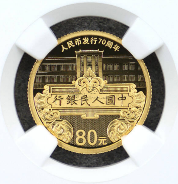 人民币发行70周年金币价格   2018年5克人民币70周年金币收藏价格