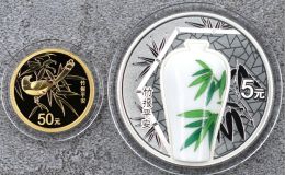 竹报平安金银币价格   2021年吉祥文化竹报平安金银币收藏价格