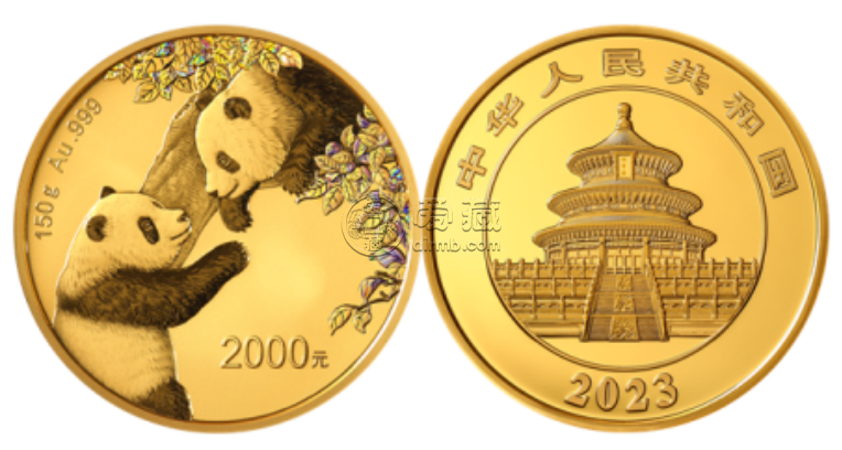 2023年150克熊猫金币价格    2023年150克熊猫金币值多少钱