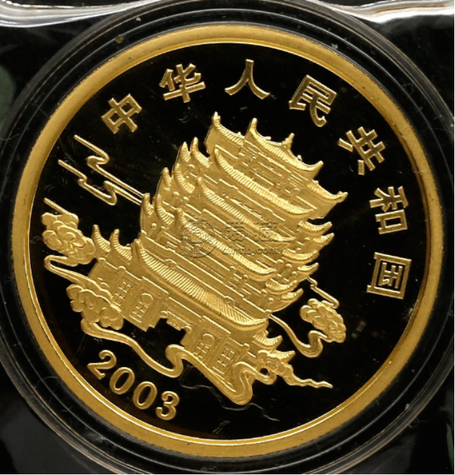 天女散花彩金幣價格   2003年天女散花彩金幣市場價格