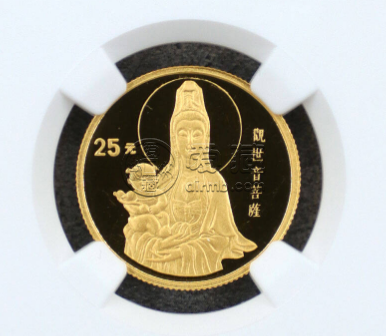 送子观音金币价格 1994年1/4盎司送子观音金币最新价格