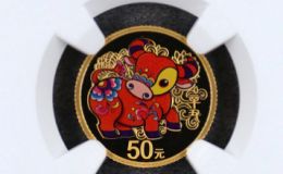2021年生肖牛彩金币价格表 2021年3克生肖牛彩金币值多少钱