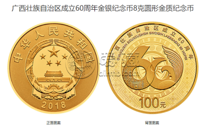 广西60周年金银币值多少钱 广西60周年金银纪念币发行价格