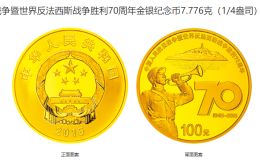 抗戰勝利70周年金銀幣最新價格 2015年抗戰勝利70周年金銀幣值多少錢