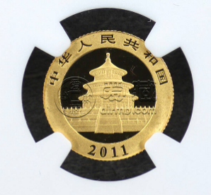 2011年50元熊猫金币价格 2011年1/10盎司熊猫金币值多少钱
