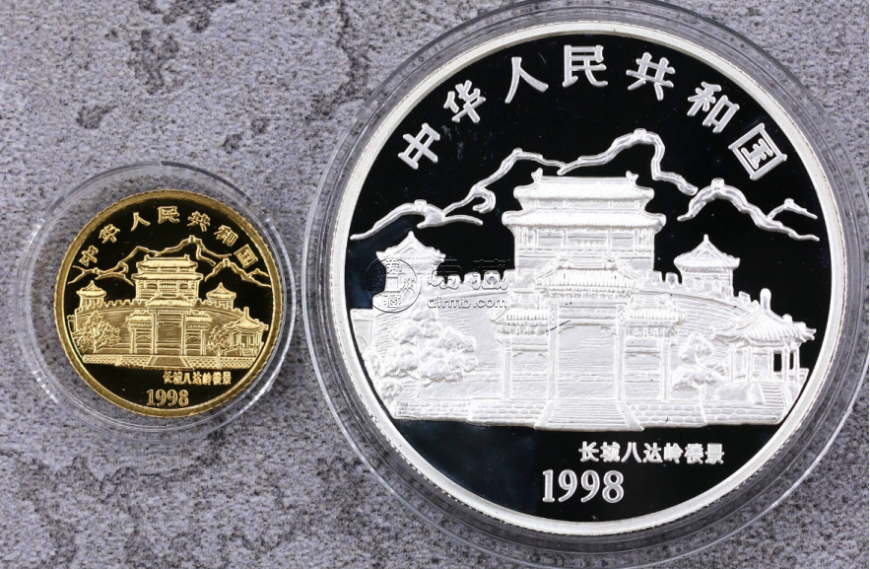 1998年生肖虎彩金银币值多少钱   生肖虎彩金银币最新价格