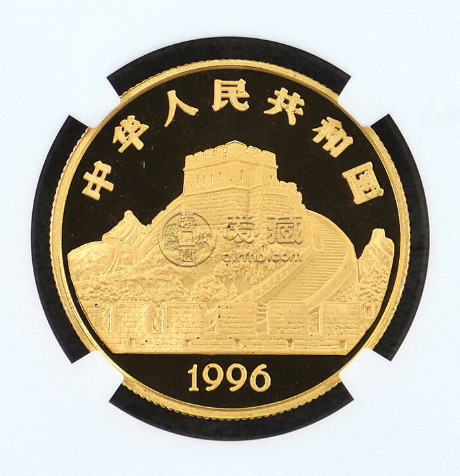 1996年古代科技第5組樂器金幣價格    1996年1/2盎司樂器金幣值多少錢