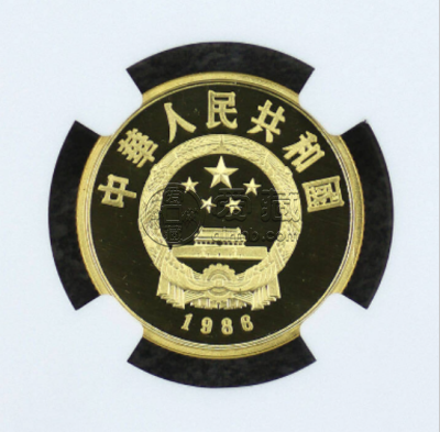 国际和平年金币价格   1986年1/3盎司国际和平年金币值多少钱