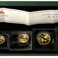 2007年熊貓金幣回收價(jià)目表   2007年熊貓金幣套裝值多少錢(qián)