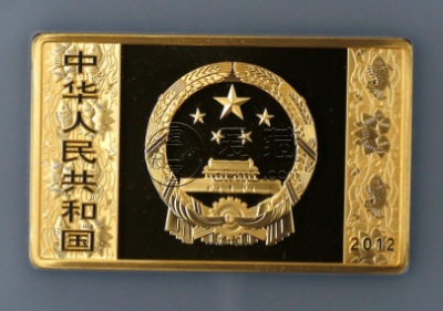 方形生肖龙金币价格 2012年5盎司方形生肖龙金币市场行情