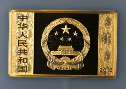 方形生肖龍金幣價格 2012年5盎司方形生肖龍金幣市場行情