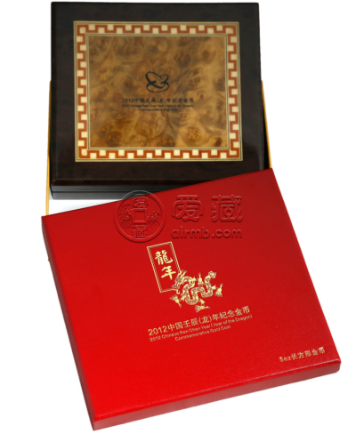 方形生肖龙金币价格 2012年5盎司方形生肖龙金币市场行情