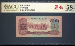 三版棗紅一角價格  1960年棗紅1角收藏價值