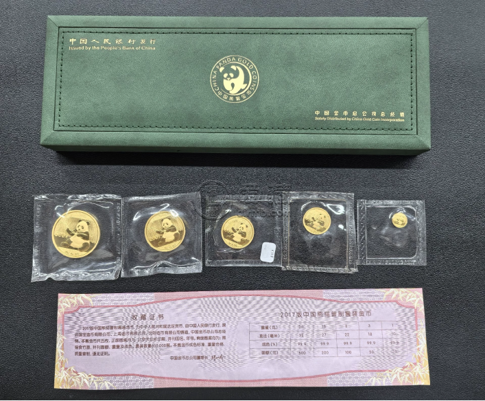 金银币价格表2024  熊猫金银币价格行情