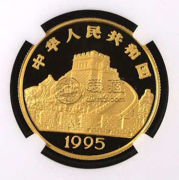 瓷器金币价格  1995年古代科技第4组瓷器金币最新价格