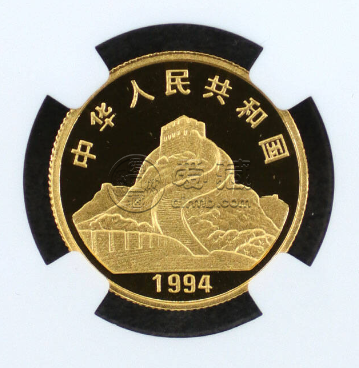 送子观音金币价格   1994年1/4盎司送子观音金币值多少钱