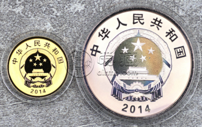 中法建交50周年金银币价格   2014年中法建交50周年金银币多少钱
