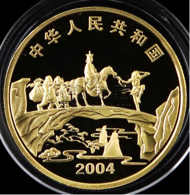 悟空拜师彩金币价格    1/2盎司西游记第2组彩金币值多少钱