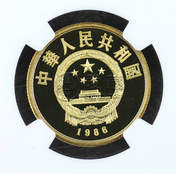 刘邦金币价格   1986年1/3盎司刘邦金币值多少钱