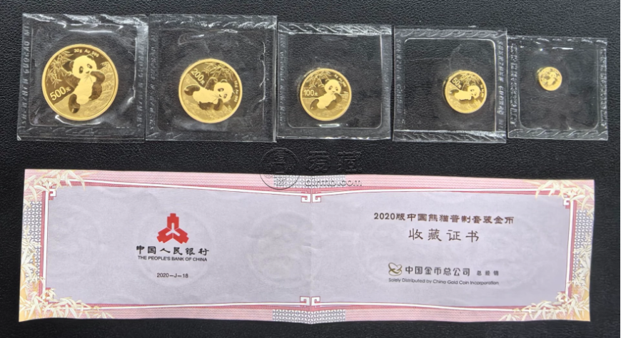 熊猫金币回收价格表  熊猫金币套装值多少钱