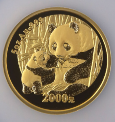 2005年5盎司熊猫金币价格   2005年熊猫金币5盎司值多少钱