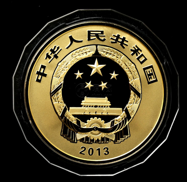2013年5盎司普陀山金币价格  5盎司普陀山值多少钱