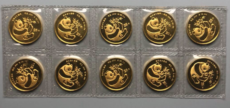 1984年熊猫金币回收价格   1984年熊猫金币套装值多少钱
