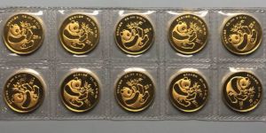 1984年熊猫金币回收价格   1984年熊猫金币套装值多少钱