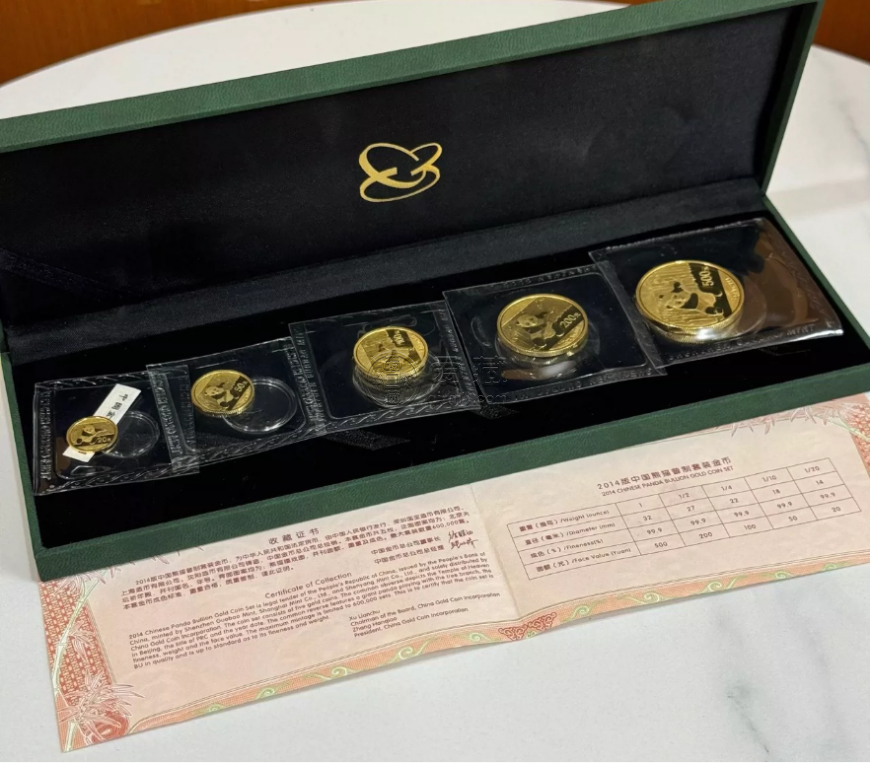 熊貓金幣回收報價   熊貓金幣套裝最新市場行情