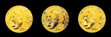 2001年熊猫金币回收价格一览：2001年熊猫金币套装回收价格