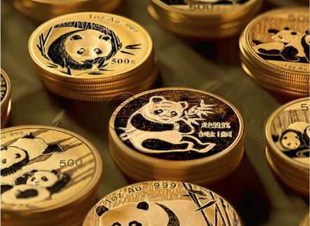 回收旧金银币电话；熊猫金币回收机构电话