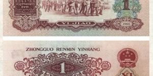 1960年1角纸币价格及影响因素