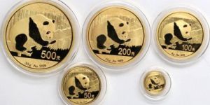 2016年熊猫金币回收价格表 2016年一套熊猫金币市场价值