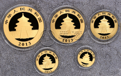 2013熊猫金币回收价格表   2013年熊猫金币套装值多少钱