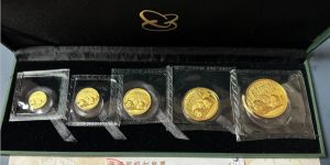 1996年5盎司生肖鼠金币高价回收与估价