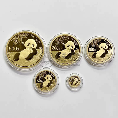 熊猫金币2020版价格   2020年熊猫金币五枚套装价值多少