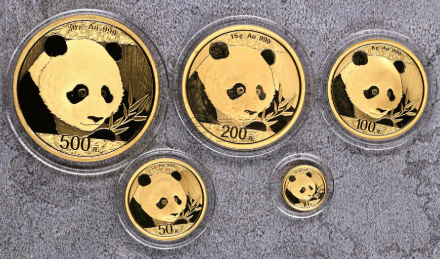 2018年熊貓金幣回收價目表   2018年熊貓金幣套裝值多少錢
