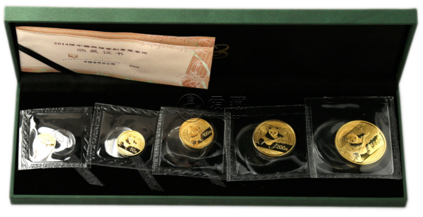 2014版熊貓金幣套裝多少錢   2014年熊貓金幣市場價格