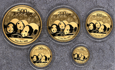 2013年版熊猫金币一套回收价格   2013年金套猫值多少钱